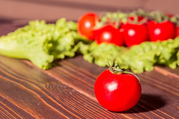 Fresh summer  tomatoes