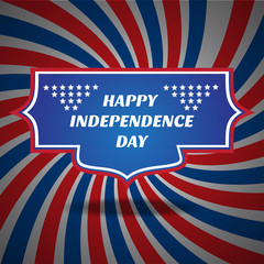 4th Of July American Independence Day Vector Illustration