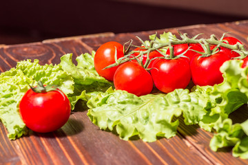 Fresh summer  tomatoes