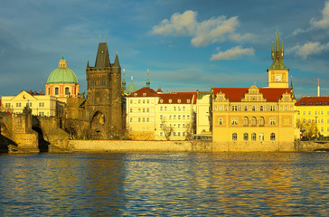 Fototapeta na wymiar Holiday in Prague