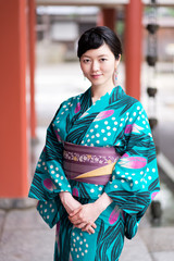 浴衣の女性