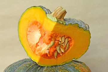 Squash fruits, Cucurbita sp., Central of Thailand