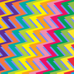 Colorful Retro Ornament.