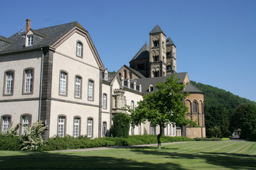 Fototapeta na wymiar Abbey Maria Laach in Germany