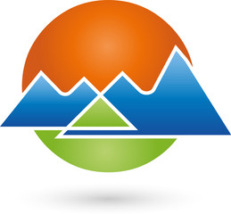 Berge und Sonne, Logo