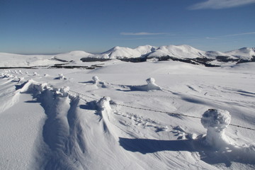 auvergne hivernale