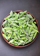 Sliced green beans
