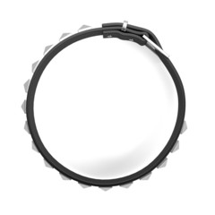 Fototapeta premium 3d render of punk necklace