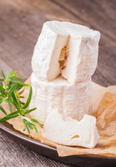 Well ripened goat cheese