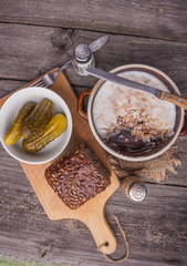 Lard with cracklings