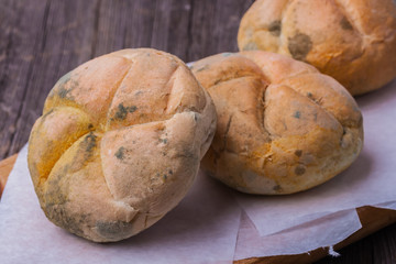 Moldy buns