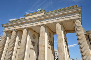 Naklejka premium Brandenburg gate of Berlin, Germany