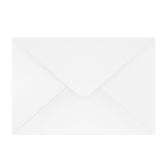 Vector illustration of closed realistic envelope