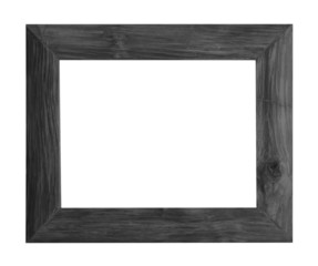 Old wooden picture frame