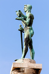 Victor monument on a sunny day