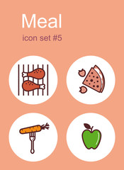 Meal icons
