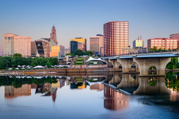 Hartford, Connecticut Skyline