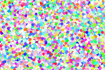 Hintergrund buntem Konfetti