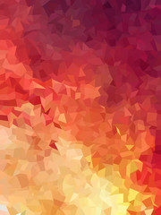 abstract red of fire color triangles background