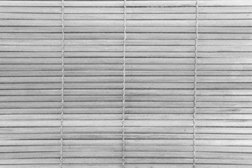 White natural bamboo mat seamless background and texture