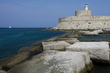 Fototapeta na wymiar Ancient fortress.
