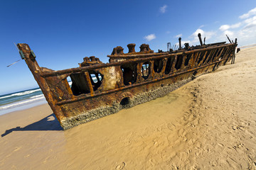 Maheno Ship Wreck - Fraser Island, UNESCO, Australia