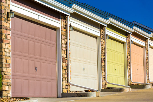 Colorful Garage Doors