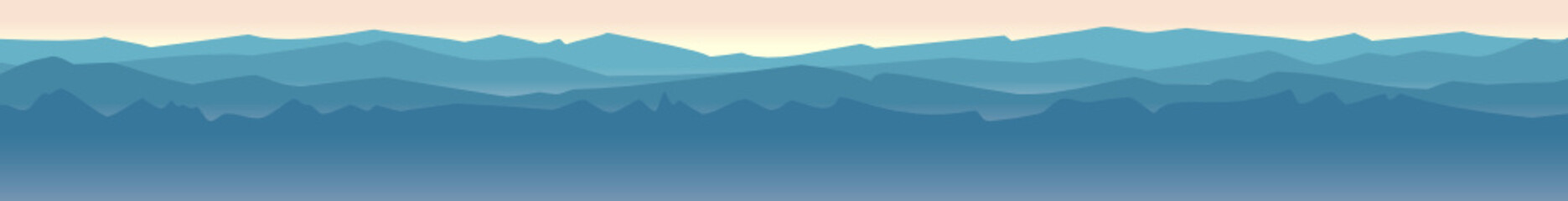 Mountain landscape horizontal