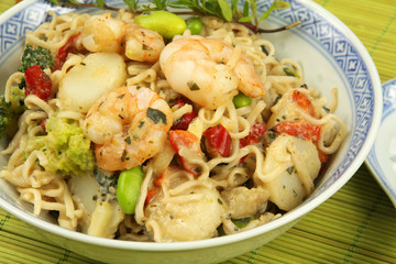 nouilles aux crevettes 18062015