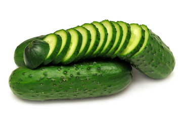 Cucumber slices