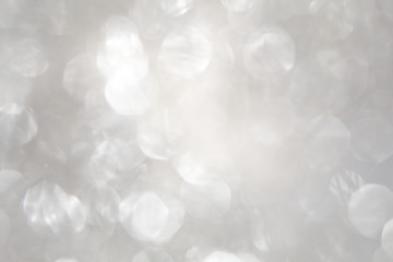 Leuchtendes Bokeh in Silver