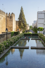 Paseo de la Muralla en Córdoba - España