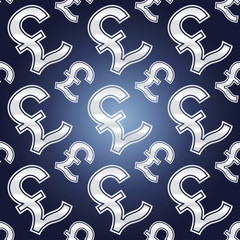 seamless pound symbols