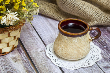 cup of black tea