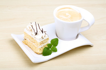 Coffee with cake