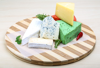 Assortment cheese