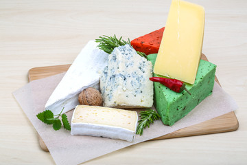 Assortment cheese