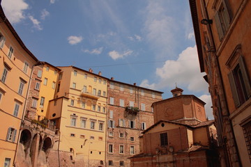 Square Danti in Perugia