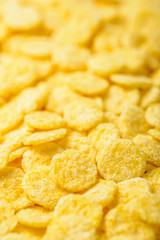 food background of corn flakes