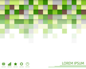 Colorfull square background.