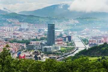 Bilbao city, Spain.