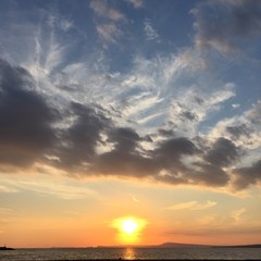 Obraz premium Tramonto a mare