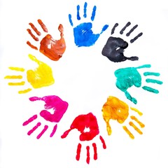 Handprint, Child, Human Hand.