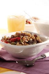 breakfast cereals, muesli 