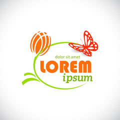 Logo design template. logotype icon.