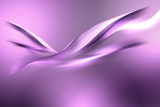 Fototapeta Amazing Fractal Light Waves Background
