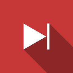 next flat design modern icon