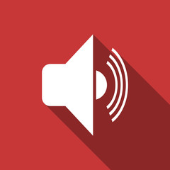 volume flat design modern icon