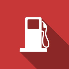 petrol flat design modern icon