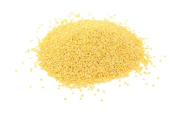 Zelfklevend Fotobehang Millet grains © sarahdoow